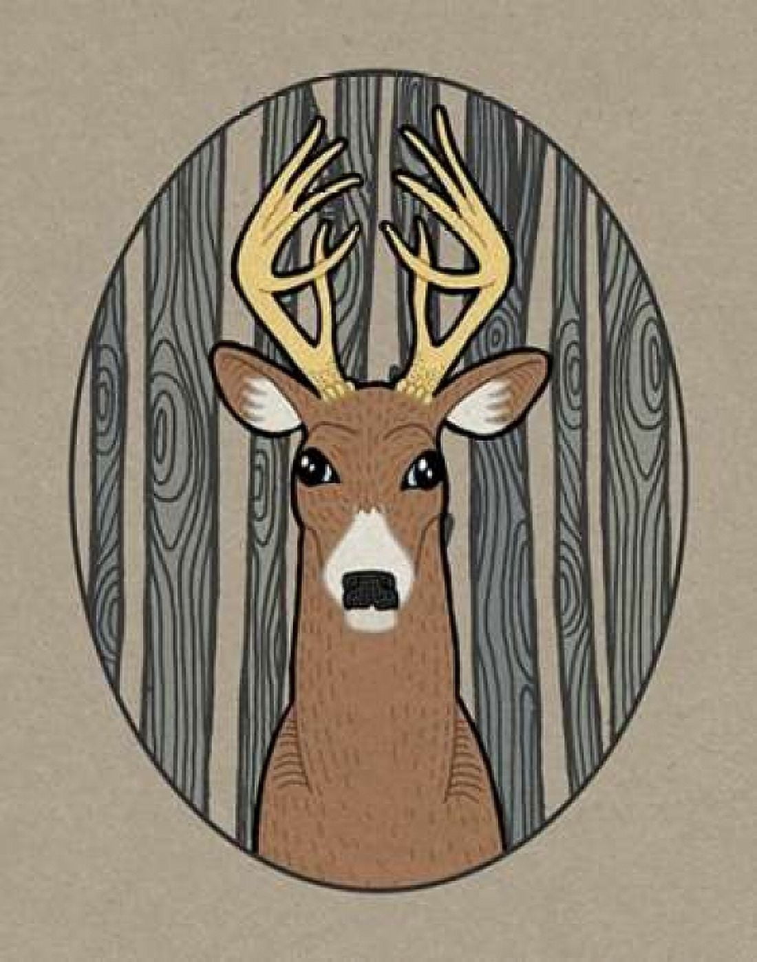 Forest Friends III Canvas Art - Elyse DeNeige (22 x 28)