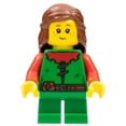 thumbnail image 1 of Forest Girl (Long Hair) - Official LEGO Castle Minifigure (2022), 1 of 1