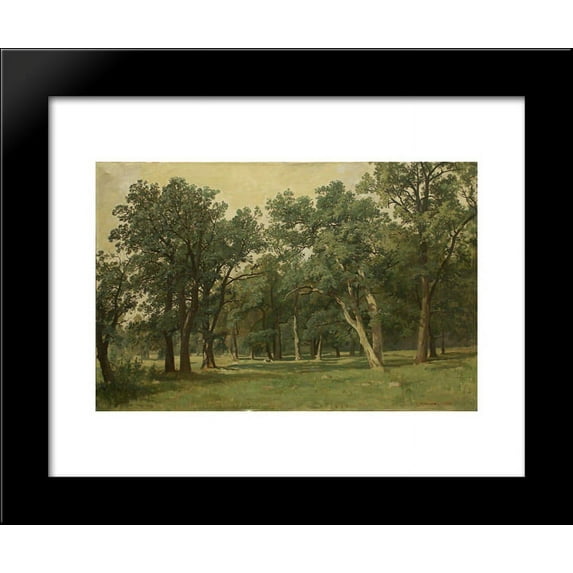 Forest Glade 20x24 Framed Art Print by Ivan Shishkin
