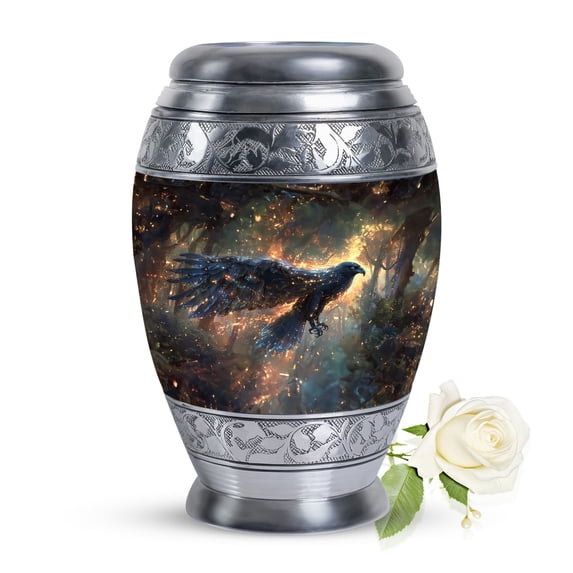 Forest Glow Small Urns For Human Ashes - Mini Keepsake Urns - Urn For Human Ashes Adult Woman - Small Cremation Urns For Human Ashes (Size -3inch,1pcs)