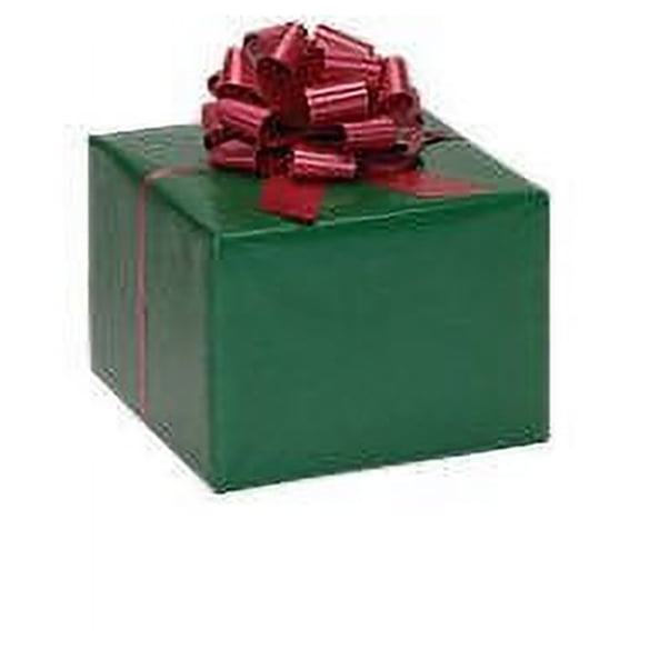 Elegant Glossy Solid Forest Green Colored Plain Gift Wrap Paper, 16ft ...