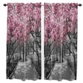 thumbnail image 1 of Forest Green Magic Fantasy Nature Scenery Tree Curtains in the Bedroom Living Room Hall Window Kitchen Decoration Drapes, 1 of 7