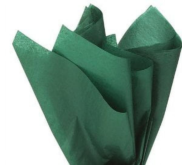 Forest Green Tissue Paper 20 Inch X 30 Inch Sheets Premium Gift Wrap Paper