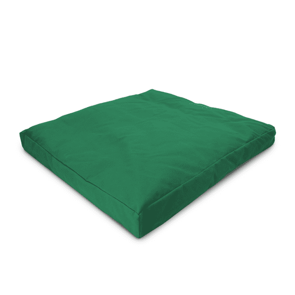 Forest Green - Zabuton Meditation Cushion - Standard Size - 24 x 24 x 2 - Yoga - 100% Cotton - Made In USA