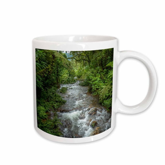 3drose, Forest Interior. Bwindi Impenetrable Forest. Uganda, 11oz Mug