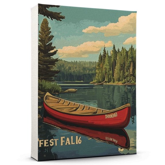 Forest Lake Canvas, Travel Canvas, City Prints Wall Decor, Minnesota Canvas Decor, Forest Lake Travel Canvas, Minnesota Canvas - 106AZ471