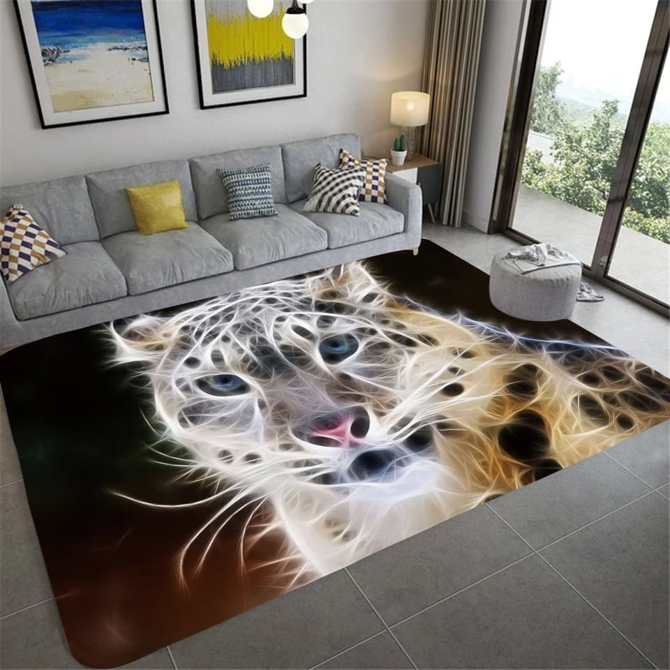 3D Forest Tiger 555 Animal Non Slip Rug Mat