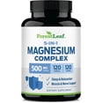 thumbnail interactive-video image 1 of Forest Leaf Advanced Magnesium Complex 5-in-1 Magnesium Supplement, 500 mg 120 Capsules, 1 of 10