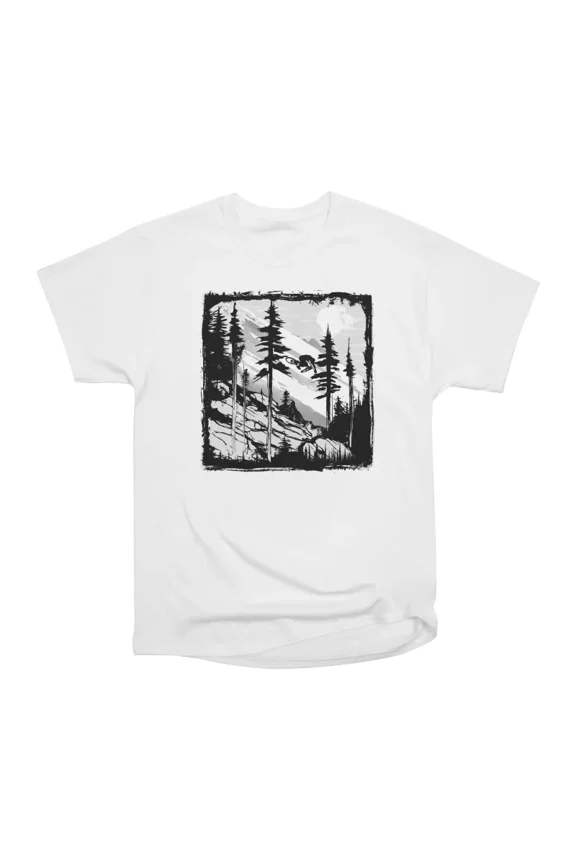 Forest MTB Rider Forest Explorers T-Shirt Tee Gift For Him Merch For Her Apparel For Frien