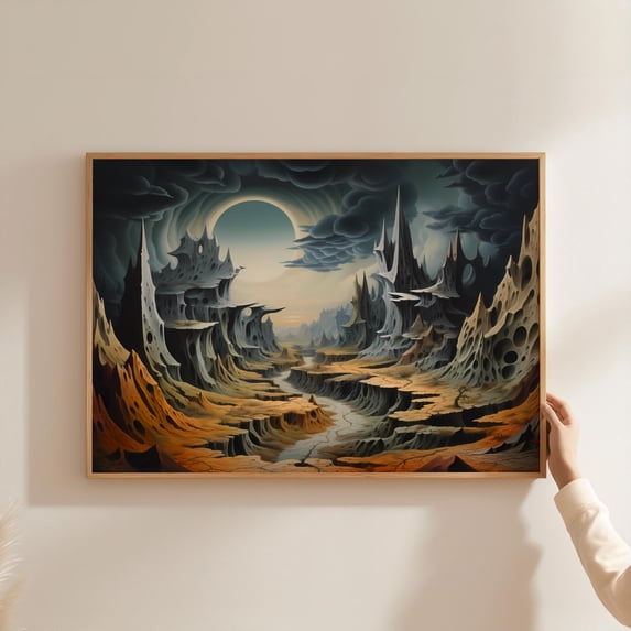 Forest Max Ernst Mystical Surrealist Art As Max Ernst Poster , Poster ...