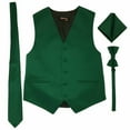 thumbnail image 1 of Forest Men's Satin Vest Spencer J's - 4XL, 1 of 4