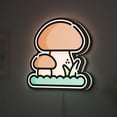 thumbnail image 1 of Forest Mushroom 3D Novelty Light Box, Organic Food Decor for Natural Living Spaces (Width 12 inch, 30cm), 1 of 9