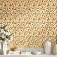 Forest Mushroom Peel and Stick Wallpaper, English Country Wall Art ...