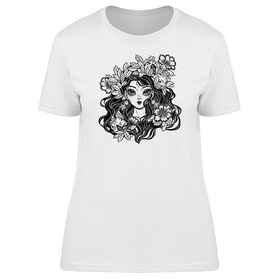 Forest Nature Pagan Princess T-Shirt Women -Image by Shutterstock, Female XX-Large