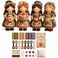 thumbnail image 1 of Forest Patchwork DIY Kit Series Beginner Sewing Craft Kit Home Decor&Gifts（A）, 1 of 4