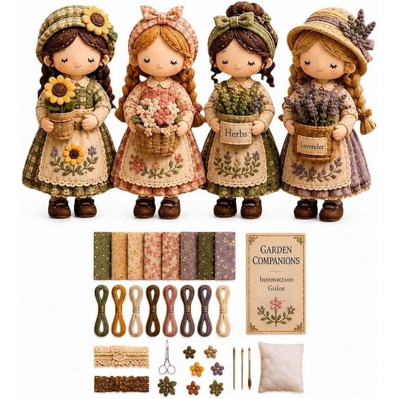 Forest Patchwork DIY Kit Series Beginner Sewing Craft Kit Home Decor&Gifts(C)