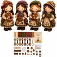 thumbnail image 1 of Forest Patchwork DIY Kit Series Beginner Sewing Craft Kit Home Decor&Gifts（G）, 1 of 4