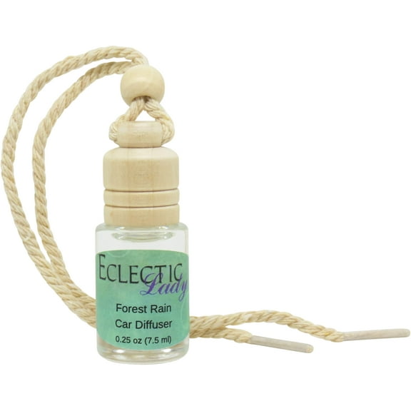 Forest Rain Scented Car Diffuser by Eclectic Lady, 7.5 ml, Air Freshener, Premium Grade Fragrance