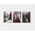 Waterfall Only Forest Redwood Yosemite Waterfall California National Park Poster, Set ...