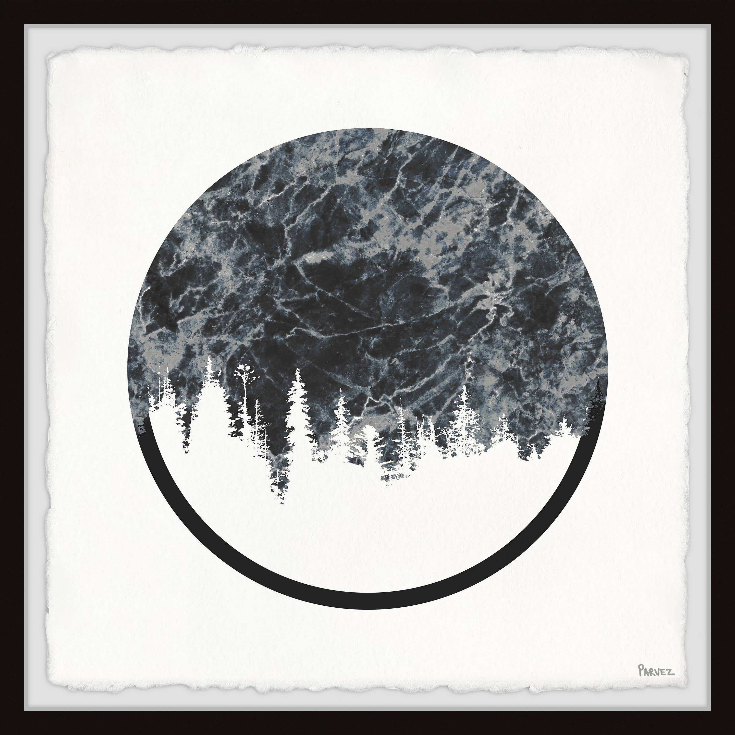 "Forest Reflection" Framed Painting Print
