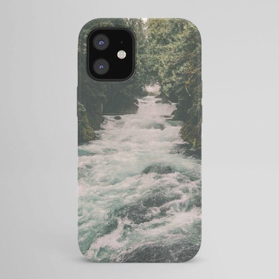 Forest River and Whitewater Rapids Tough Case for Select Apple iPhone Models, Polycarbonate and TPU