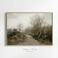 thumbnail image 1 of Forest Road Vintage Wall Art, Country, Antique Farmhouse, Moody Landscape Art741, Unframed Poster Size 12x18, 1 of 4