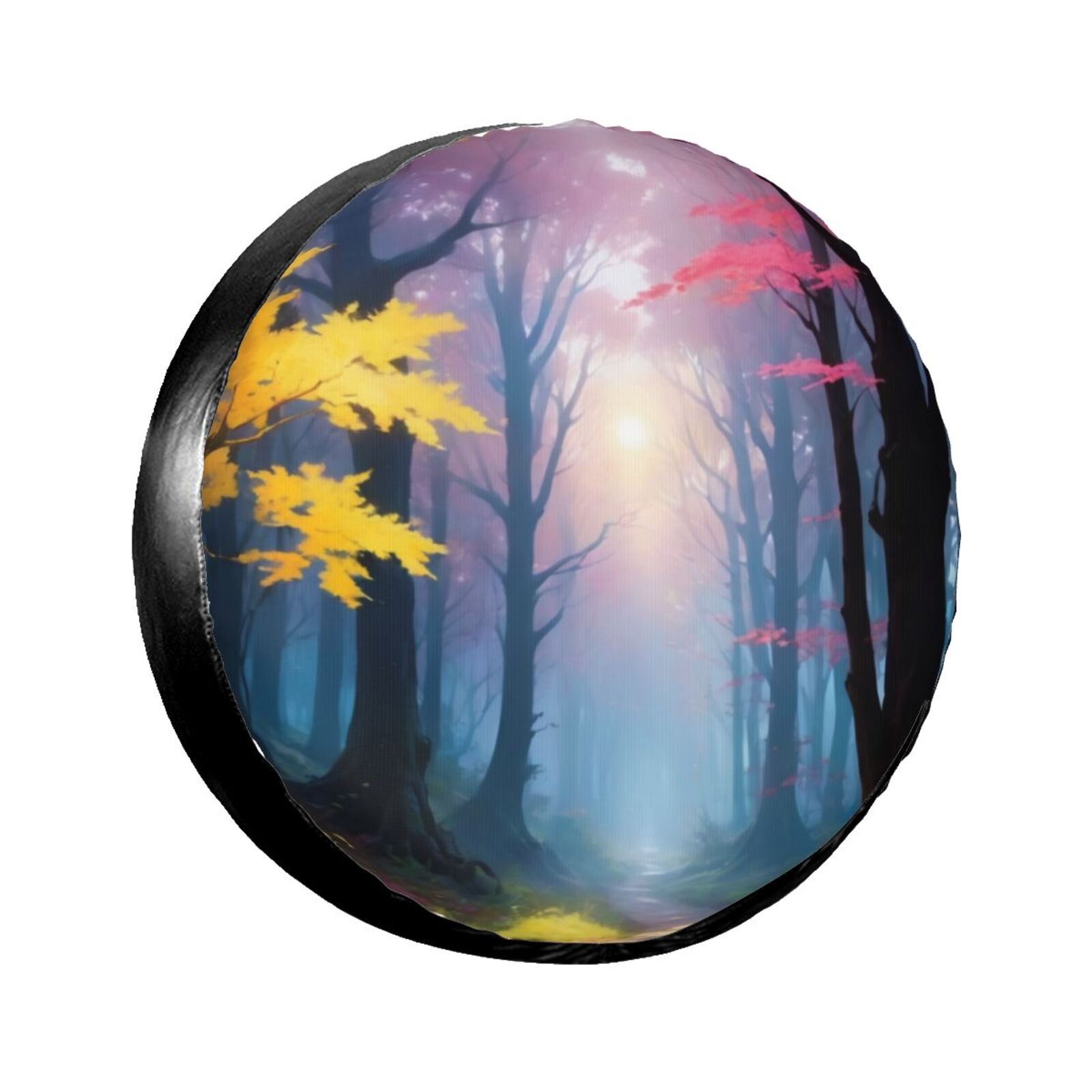 Forest Seasons in Spare tire cover wheel protector, weather resistant