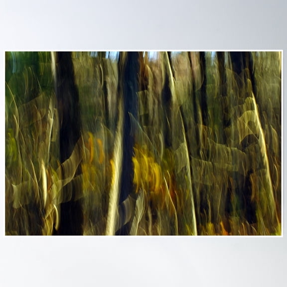 Forest Spirit Dance Poster Wall Art, Modern Wall Decor, 8x12 UNFRAMED