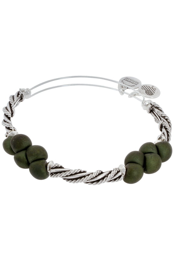 Forest Spirit Sprial Beaded Bangle