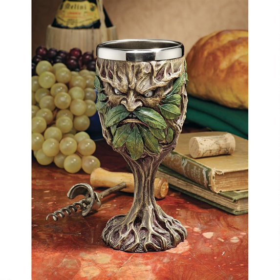 Forest Spirits Greenman Goblet Collection: Grendal The Green