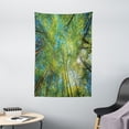 thumbnail image 1 of Forest Tapestry, Evergreen Back Nature Area Mother Earth Lime Trunk Mangrove Flora Willow Photography, Wall Hanging for Bedroom Living Room Dorm Decor, 40W X 60L Inches, Green, by Ambesonne, 1 of 5