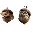 thumbnail image 1 of Handcrafted Resin Animal Ornaments with Artistic Design, Artistic Creature Decorations for Home Decoration and Seasonal Display, 1 of 6