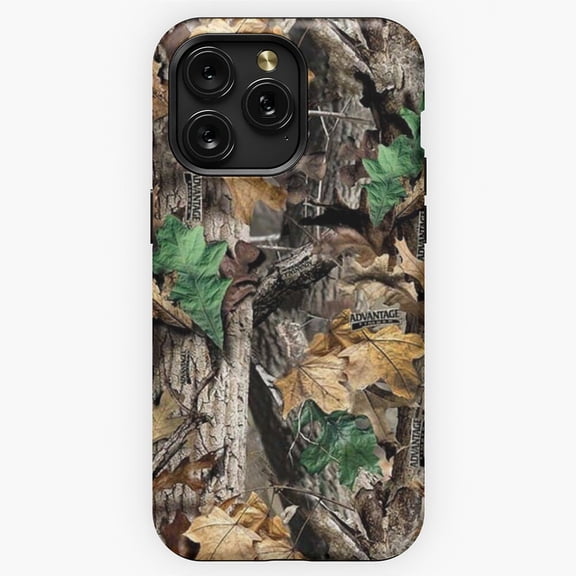 Forest Tree Camo Hunter Art Wilderness Pop iPhone 11 12 13 14 15 16 17 Pro Max Case
