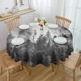 thumbnail image 1 of Forest Tree Simplicity Tablecloth Rectangular Holiday Table Cover Party Dinner Decor Waterproof Table Cloth, 1 of 6