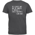 thumbnail image 1 of Forest Wilderness John Muir Dark Heather Adult T-Shirt - 2X-Large, 1 of 1