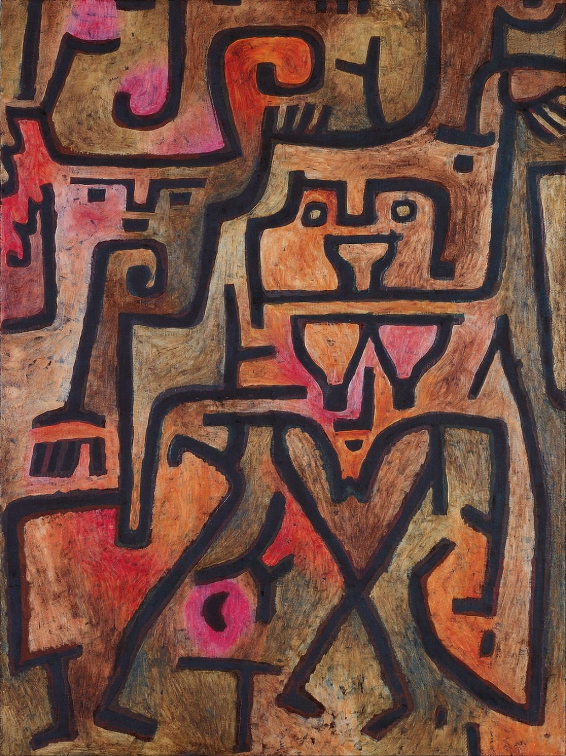 Forest Witches Canvas Art - Paul Klee (24 x 36)