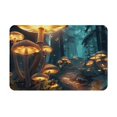 Forest bioluminescence Bathroom floor mat, carpet, non slip, washable