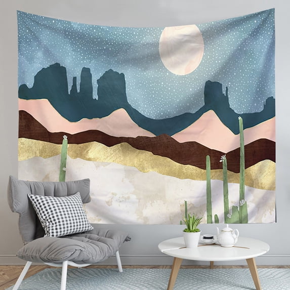 Forest tapestry, tree tapestry, sunset tapestry, natural landscape tapestry indoor tapestry