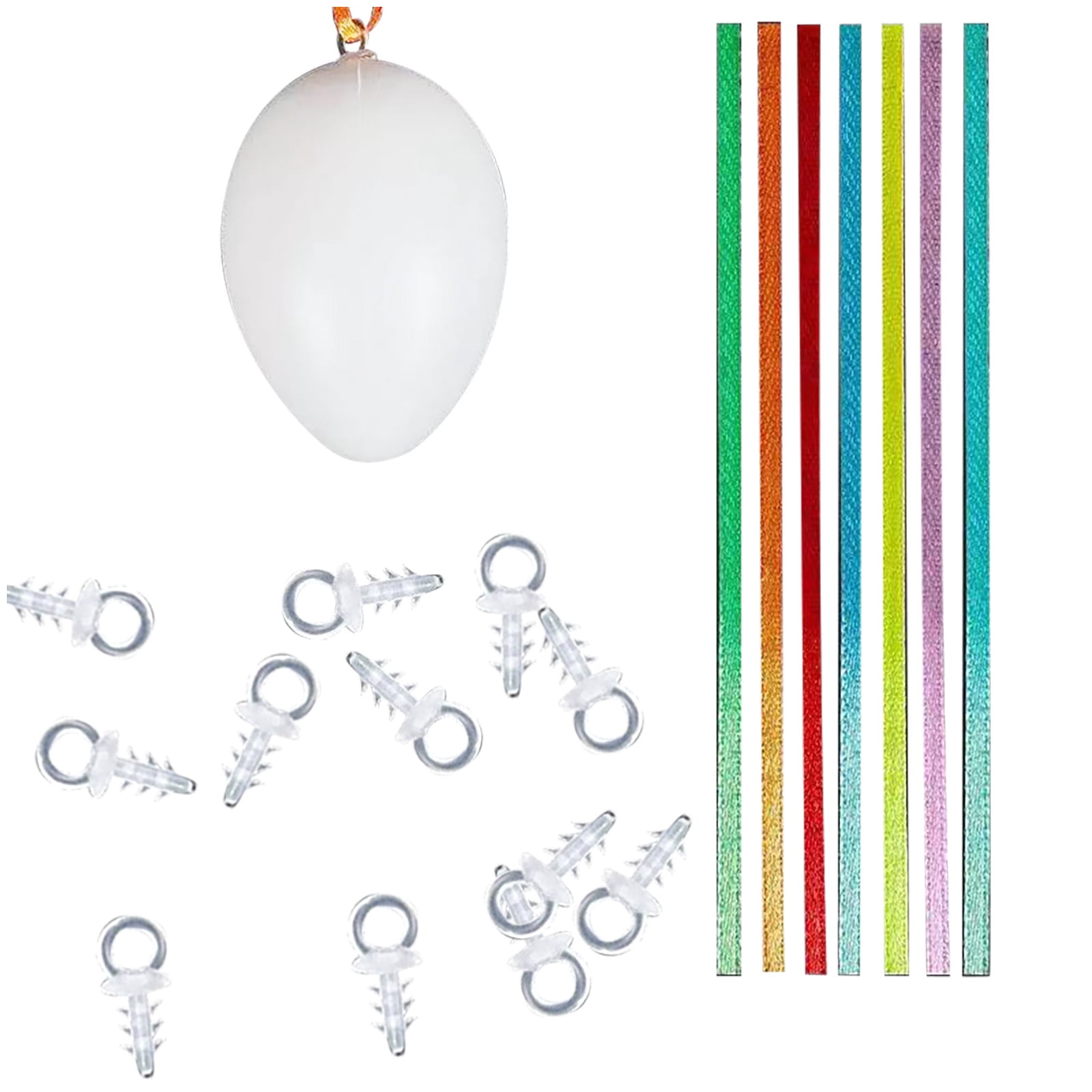 ForestYashe Fidget Toys 50Pcs Easter Eggs Count Colorful Eggs with