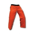 thumbnail image 1 of Forester Apron Style Chainsaw Chap Orange. Part Number CHAP437-O. Adjustable Waist. Length 37 Inch, 1 of 2
