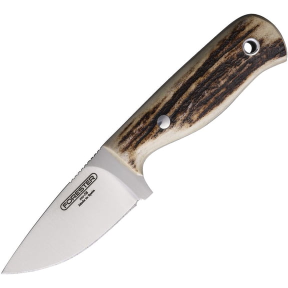 Forester Hobbit Fixed Blade Stag Handle Knife
