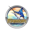 thumbnail image 1 of Forester Marlin Round Designer Sticker 7.5"x7.5", 1 of 2