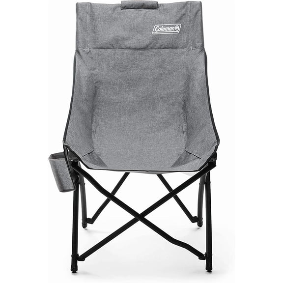 Forester Series Outdoor Chairs - Grey, Bucket Chair, Supports up to 250lbs