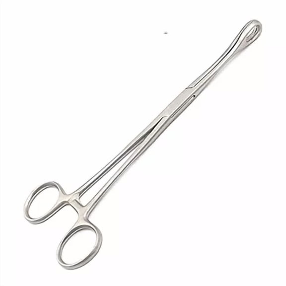 Forester Sponge Forceps Body Piercing Pliers Tool 9.5" Serrated Straight