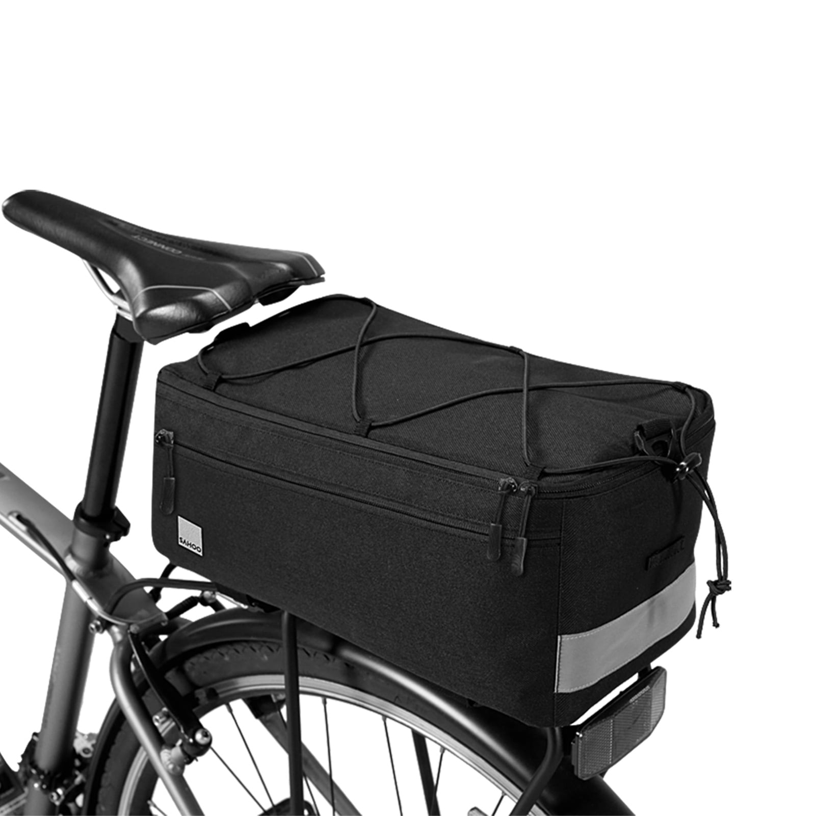 Forestfish Bicycle Trunk Bag Bicycle Panniers WaterResistant Rack Rear