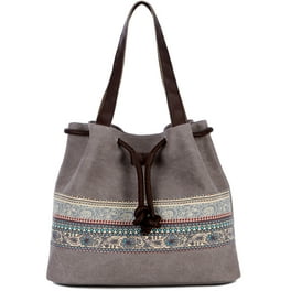 Innerwin Ladies Handbag Multi Pocket Shoulder Bag Designer Hobo Crossbody Bags Zipper Women Fashion Adjustable Strap Retro Large Capacity Blue Walmart