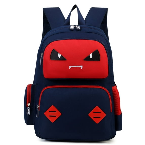 Forestfish Cartoon Backpacks ,Cute Daycare Backpacks Book Bags Black