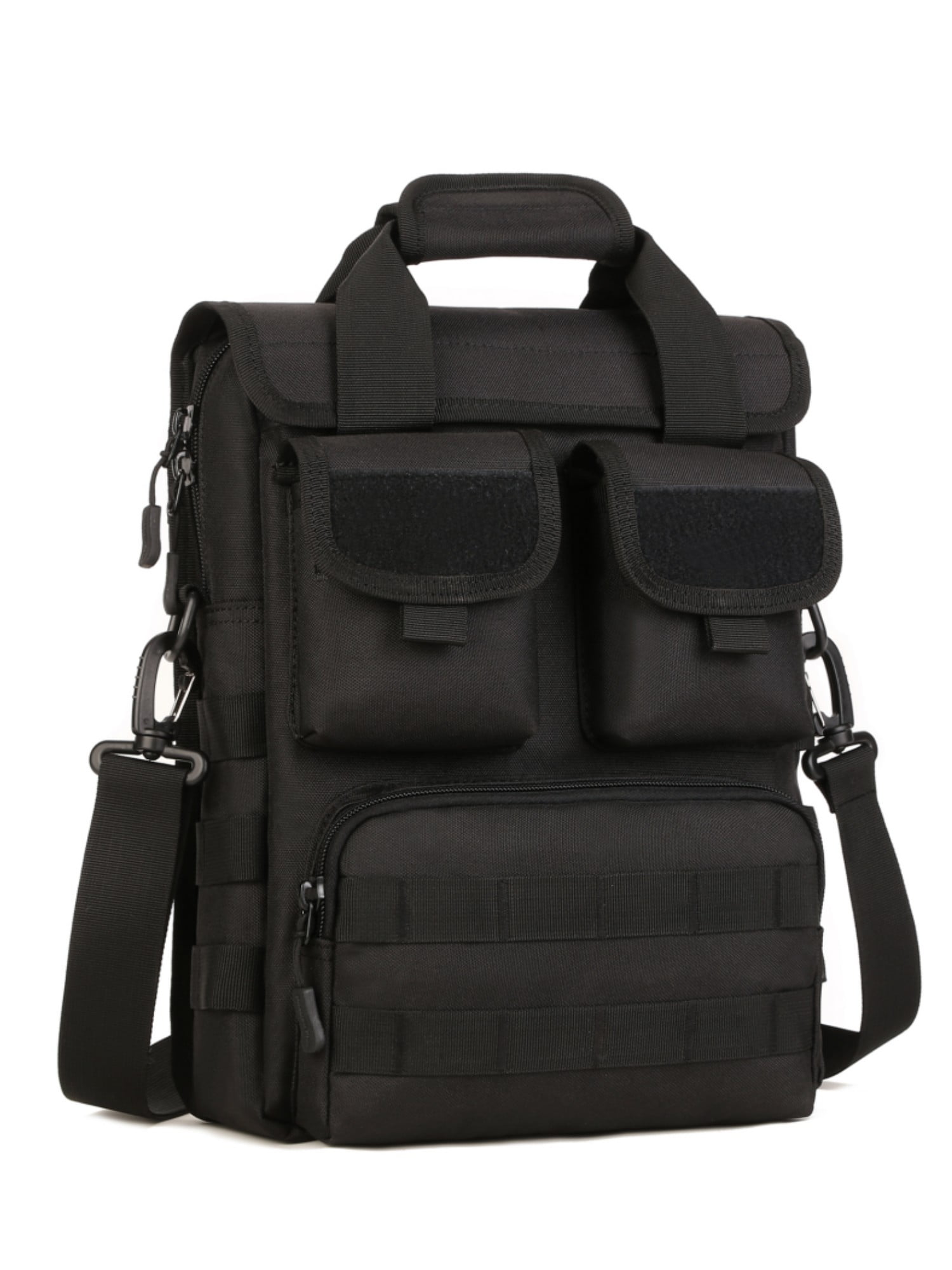 Forestfish Laptop Briefcase Messenger Shoulder Bag Saddlebag Men MOLLE