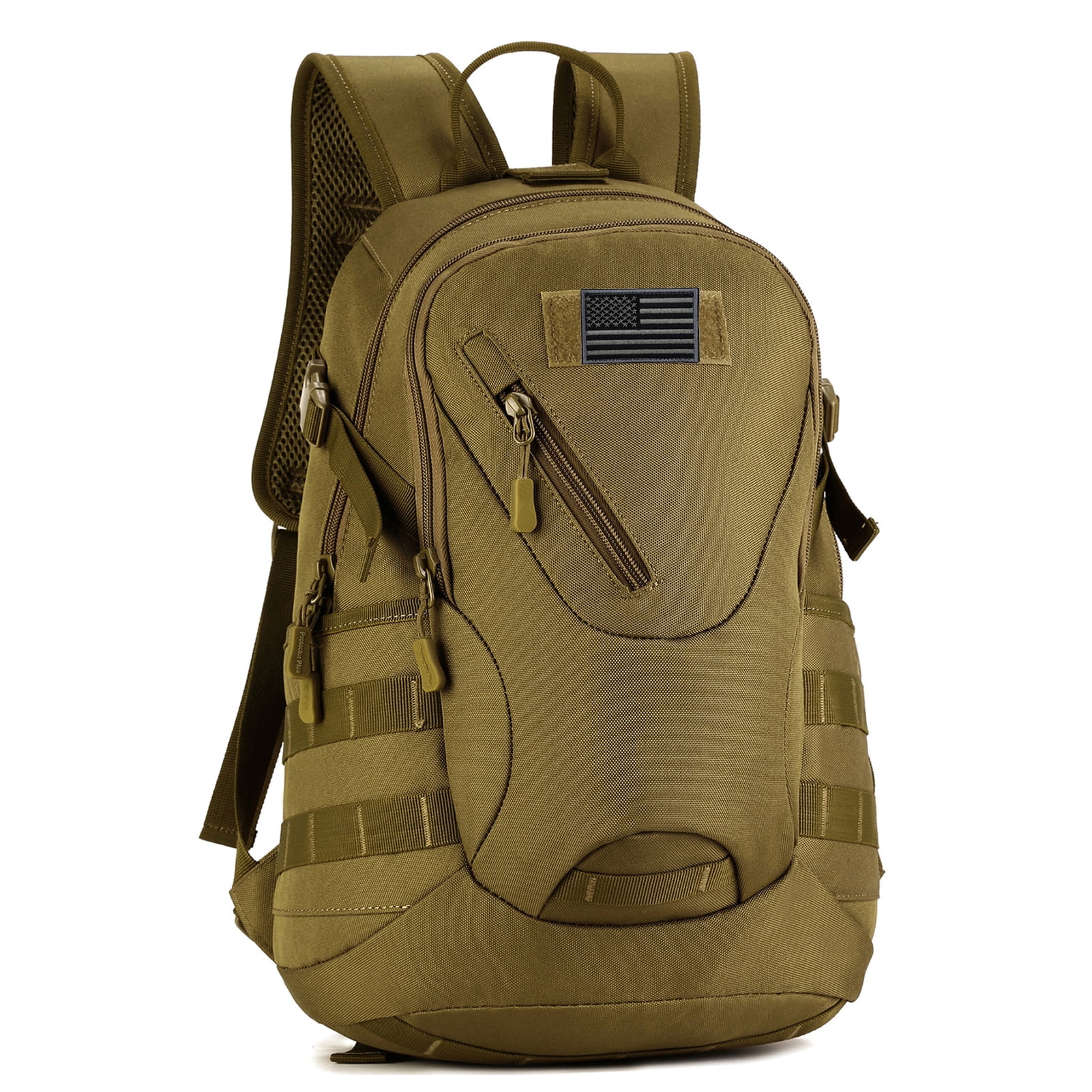 12L Tactical Backpack Molle School Bag Military Assault Rucksack Outdoor  Hiking