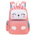thumbnail image 1 of Forestfish Rabbit Cute Daycare Backpack, Mini Backpack for 2-4 Pink, 1 of 8